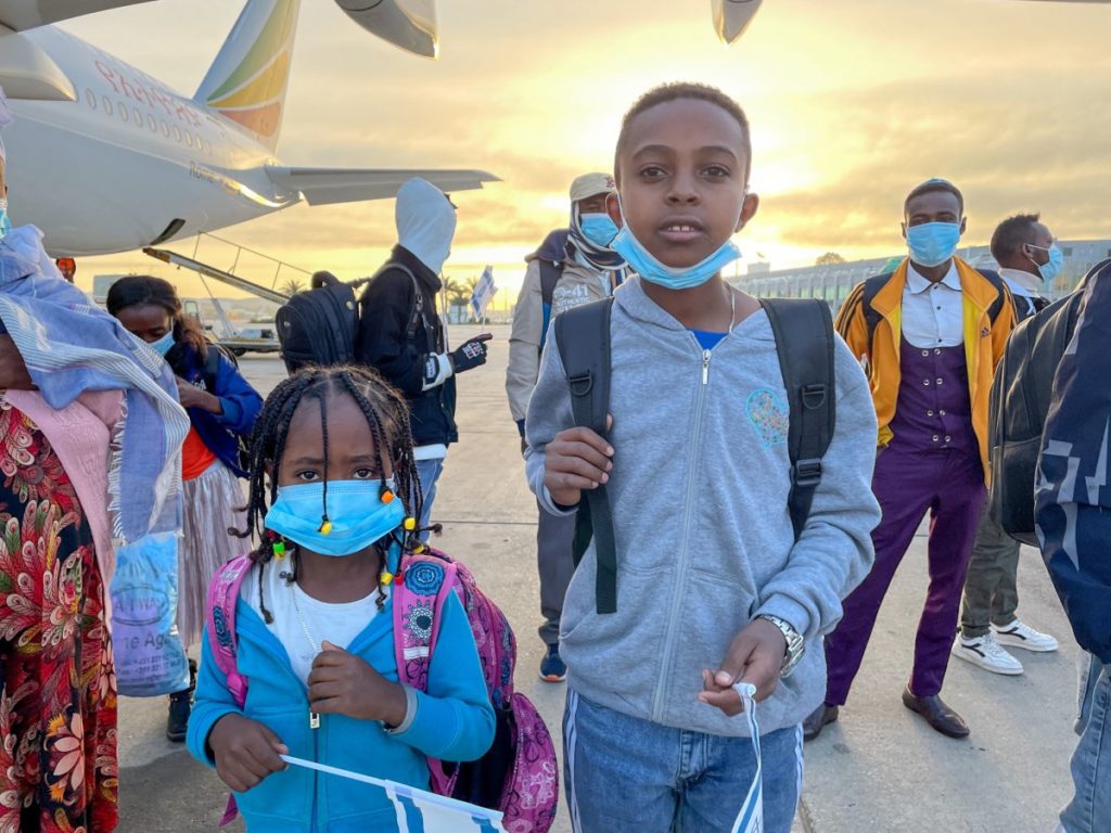 Terugkomst Ethiopische Joden in Israël