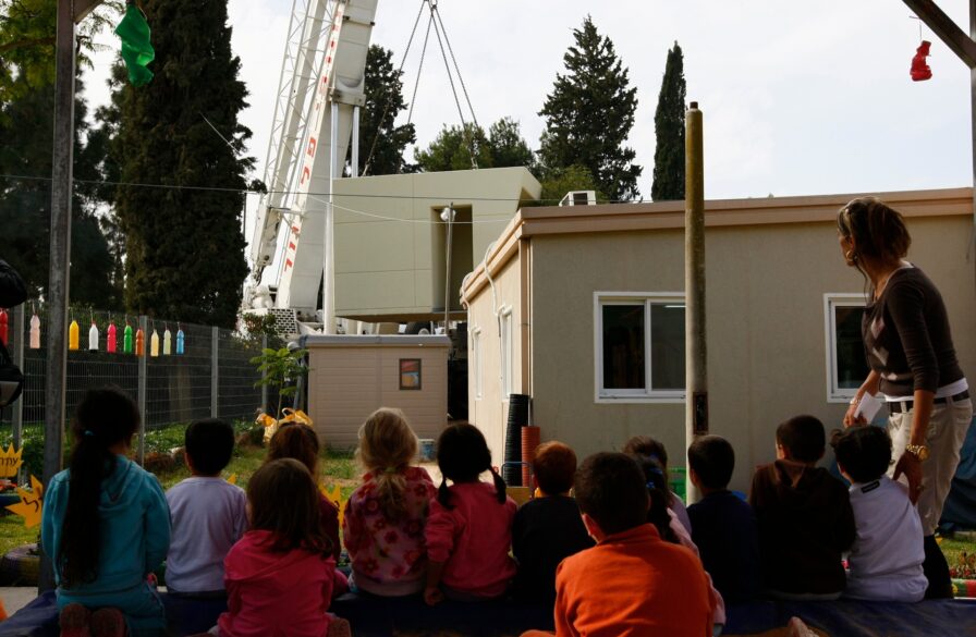 Bomb shelter delivery