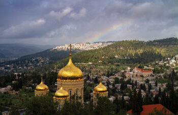 Rain over Jerusalem