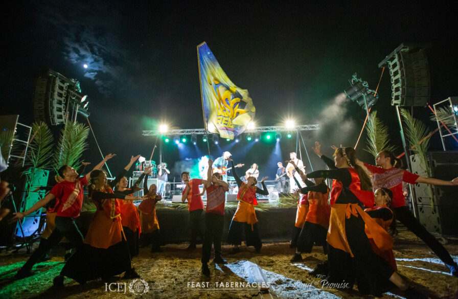 Loofhuttenfeest ICEJ in Israël