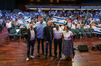 ICEJ Germany rally for Israel