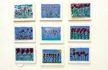 Haifa Home residents put their artwork on display