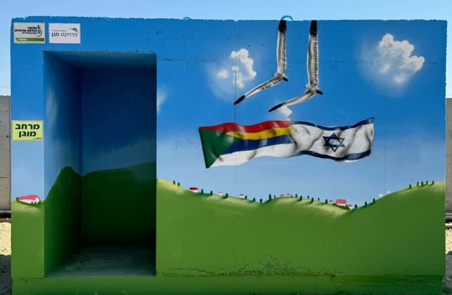 Mural shelters in the north. (Photo: Operation Lifeshield)