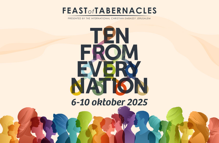 ICEJ Loofhuttenfeest 2025 Ten from every nation