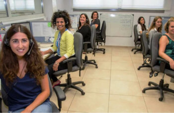 Staff at JAFI Global Call Center