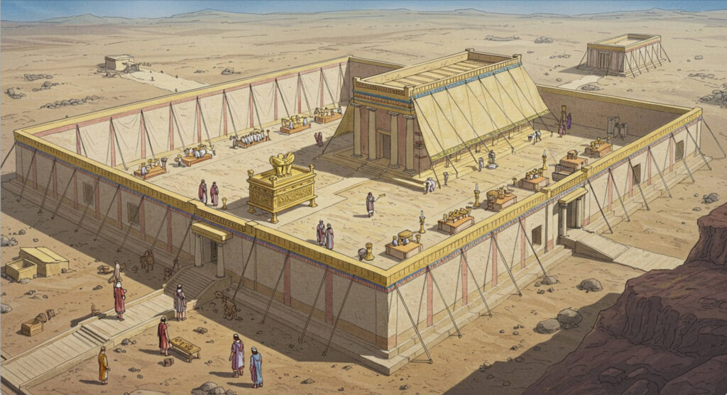 The Tabernacle in Shilo. (Google FX)