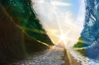 Dividing of the Red Sea