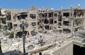 Bat Yam - missile strike from Iran - June 2025