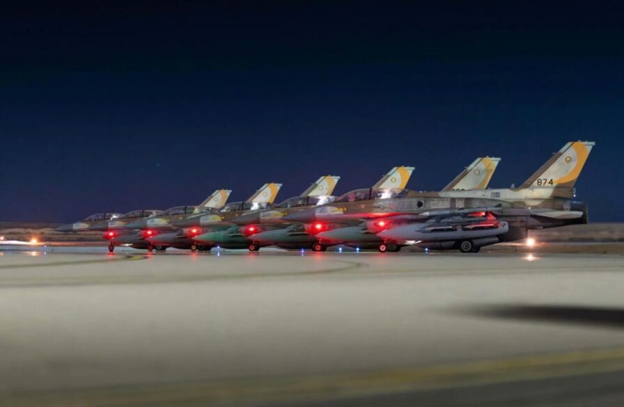 Israeli jets ready for takeoff in 'Operation Rising Lion' (IDF photo)