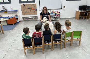 New early warning alarm systems for kindergartens in the Gaza border region.