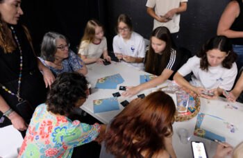 ICEJ Staff join the youth in their activity