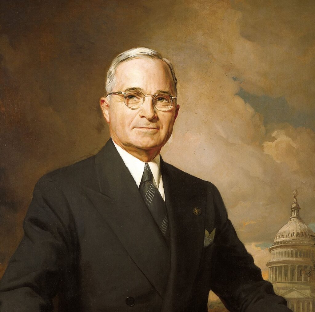 Officieel portret van president Truman door Greta Kempton, 1947 – Wikipedia