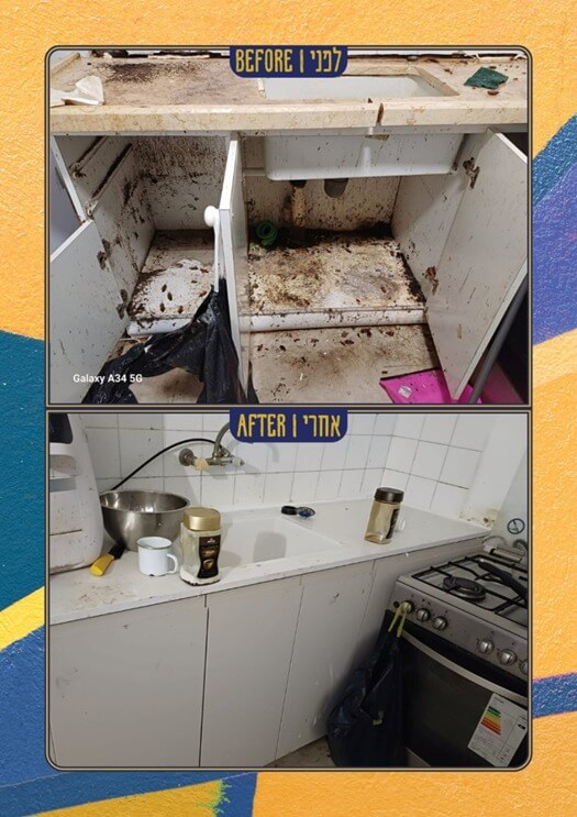 Door ICEJ gesponsorde woningrenovaties