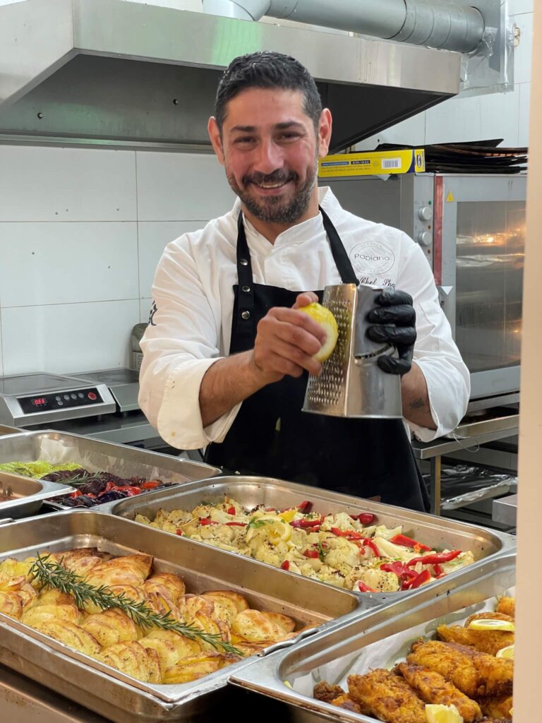 Shay, de nieuwe chef-kok