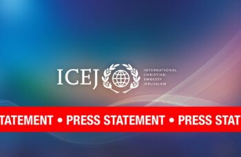 ICEJ Press Statement